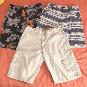 Old Navy Shorts Lot Of Three For Boys Size 16